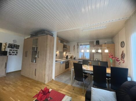 In dem großen, gemütlichen Wohnbereich werden Sie sich wohl fühlen