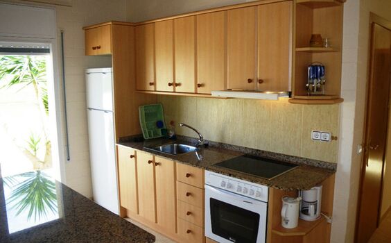 Amerikanische voll ausgestattete Küche