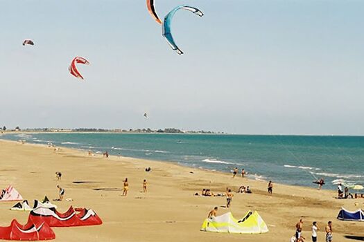 Surfschule am Strand