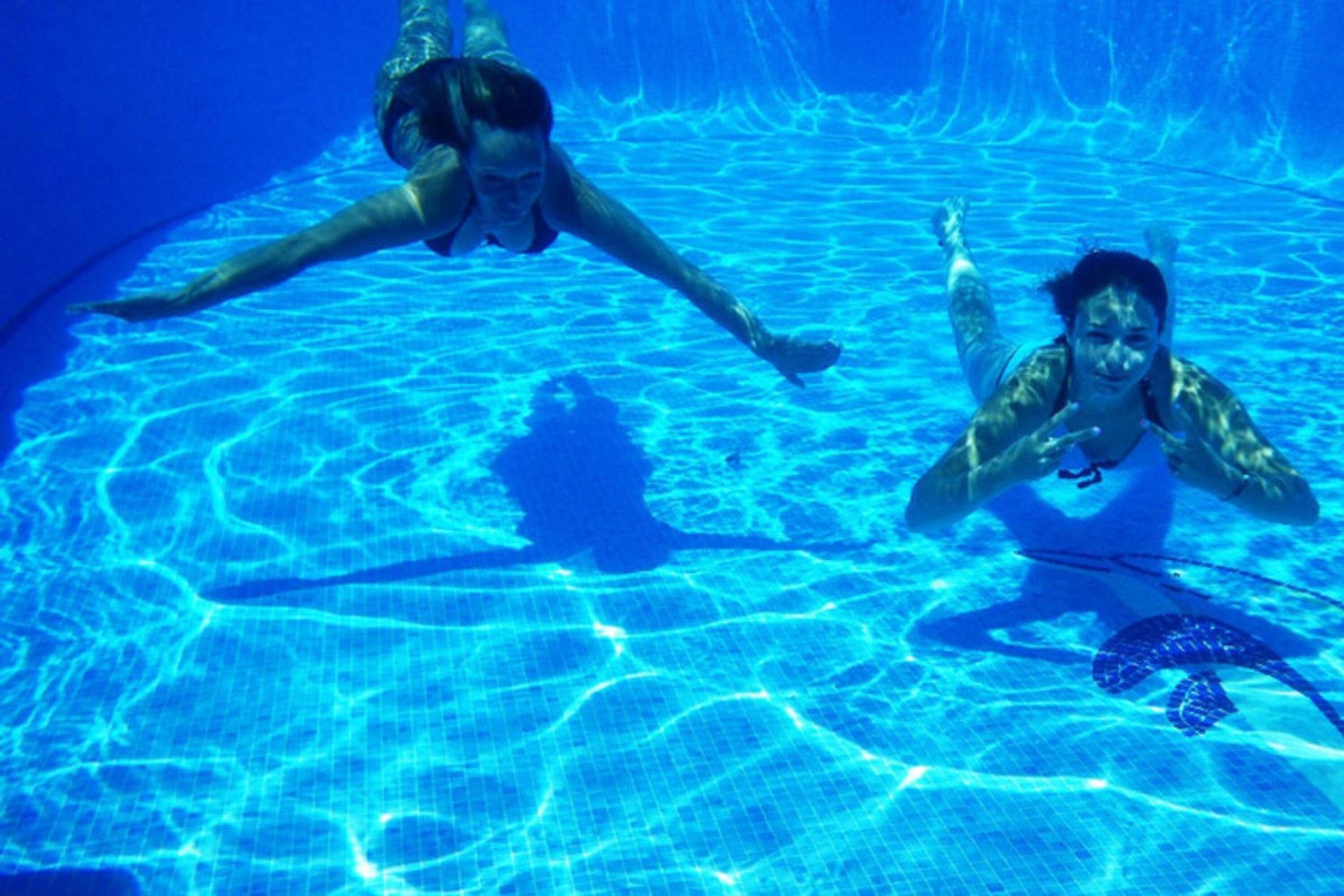 Badespass im großen Pool