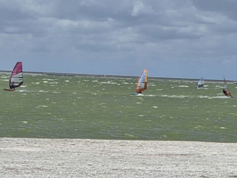 Surfer am Meer