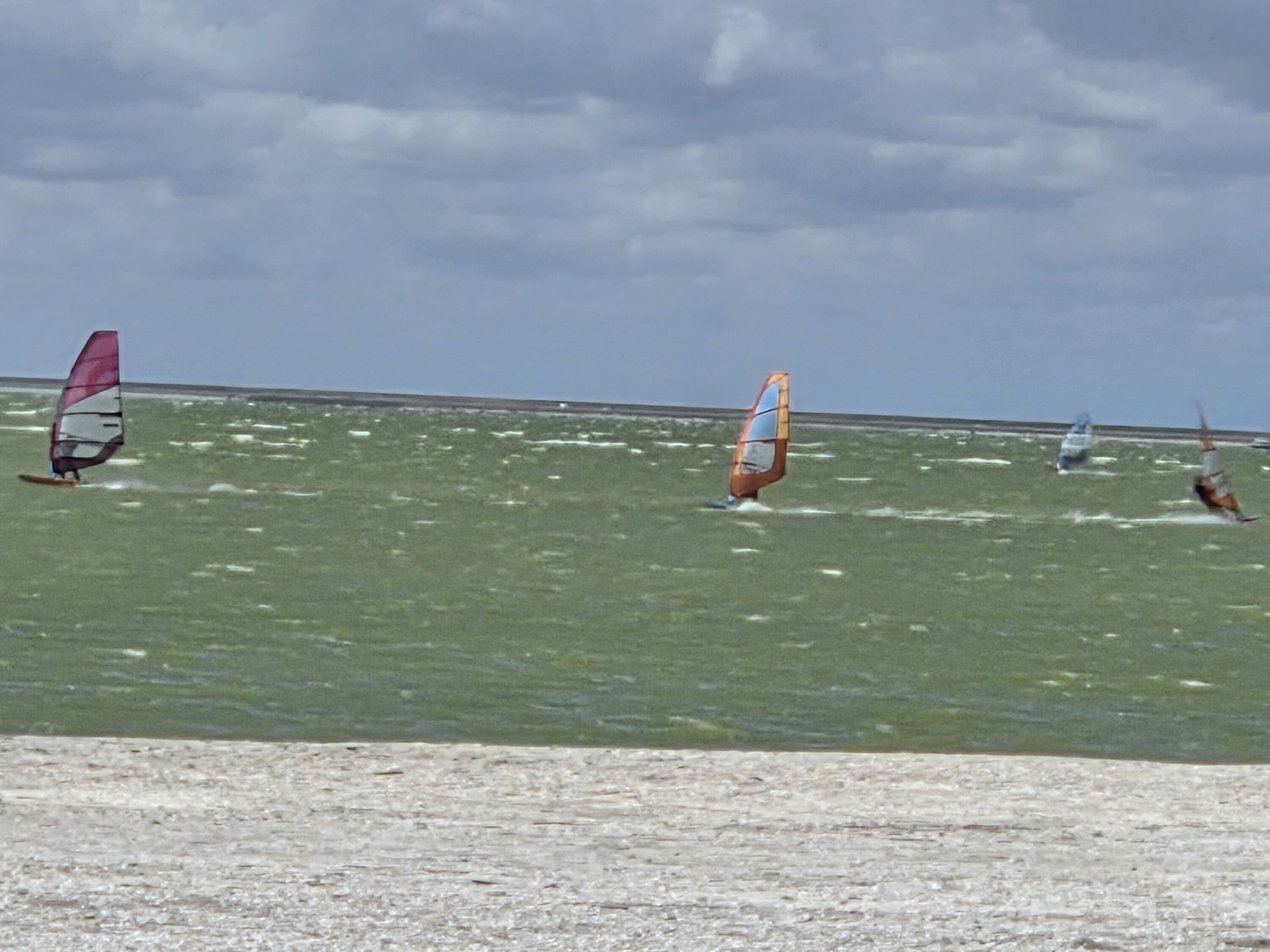 Surfer am Meer