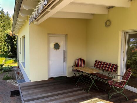 Terrasse Hauseingang