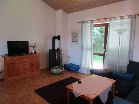 Wohnbereich mit Kamin