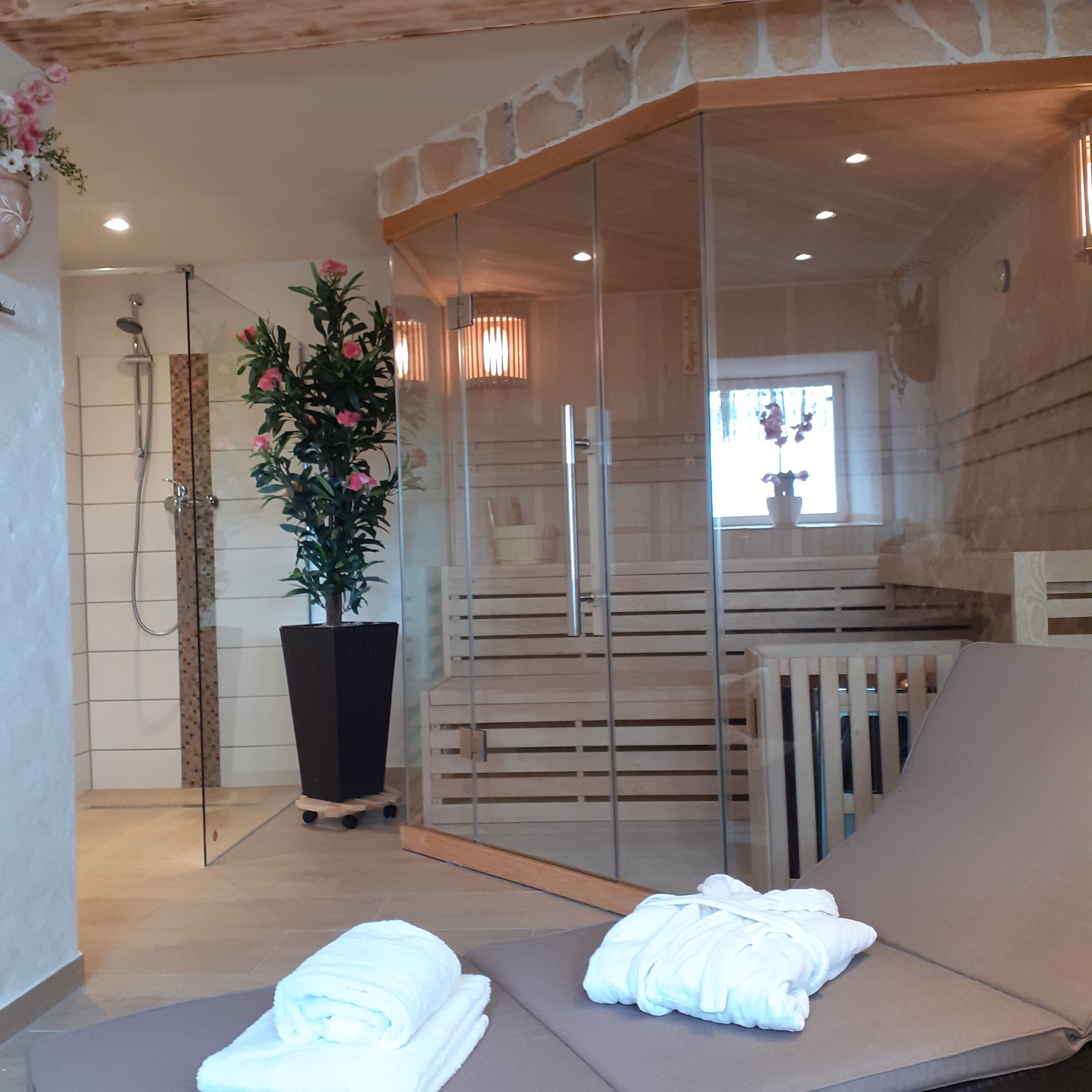 Finnische Sauna