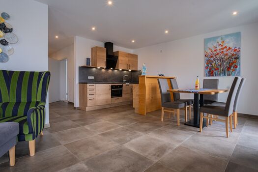 Essbereich und Küche