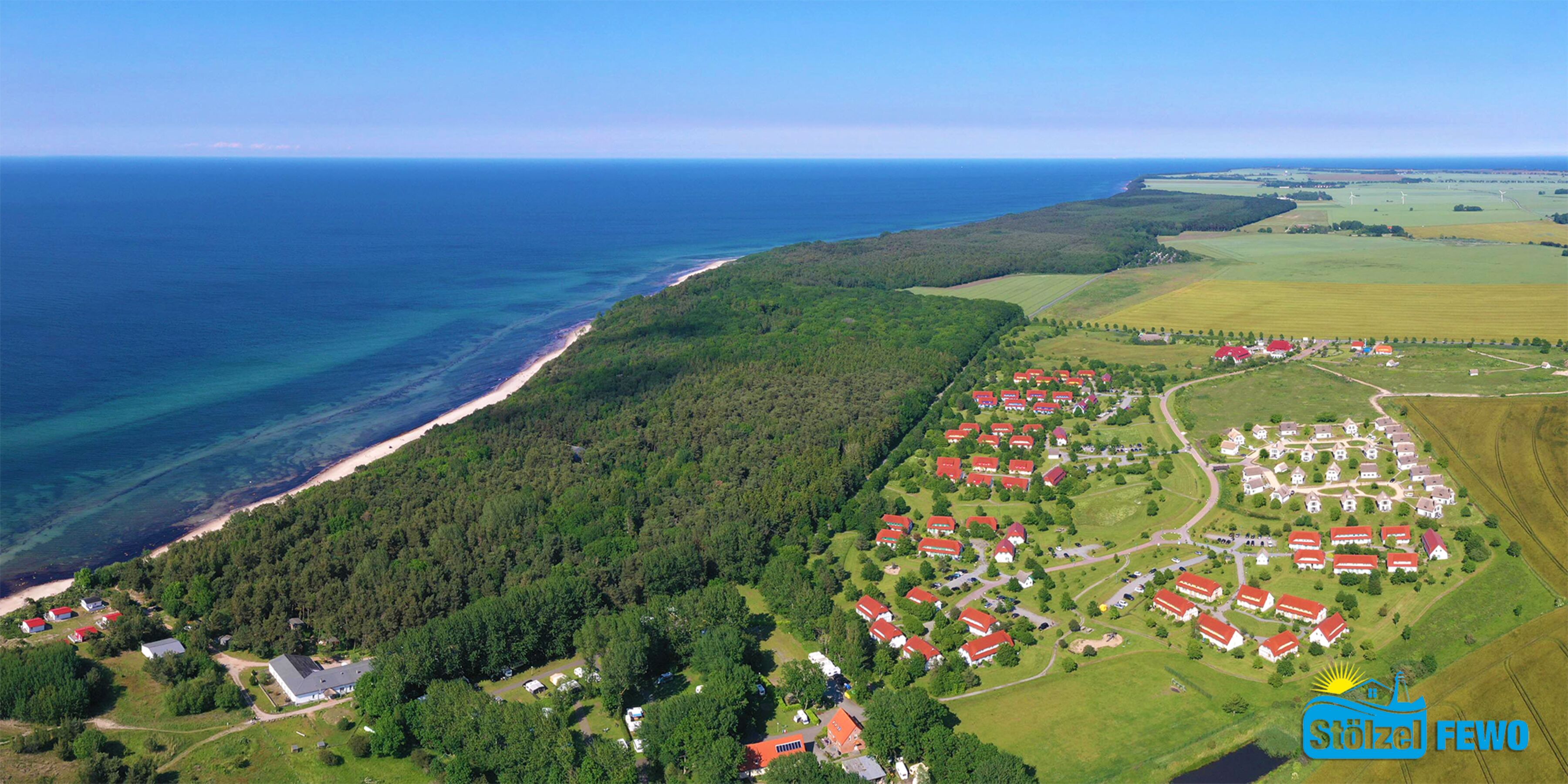 Luftbild Feriendorf