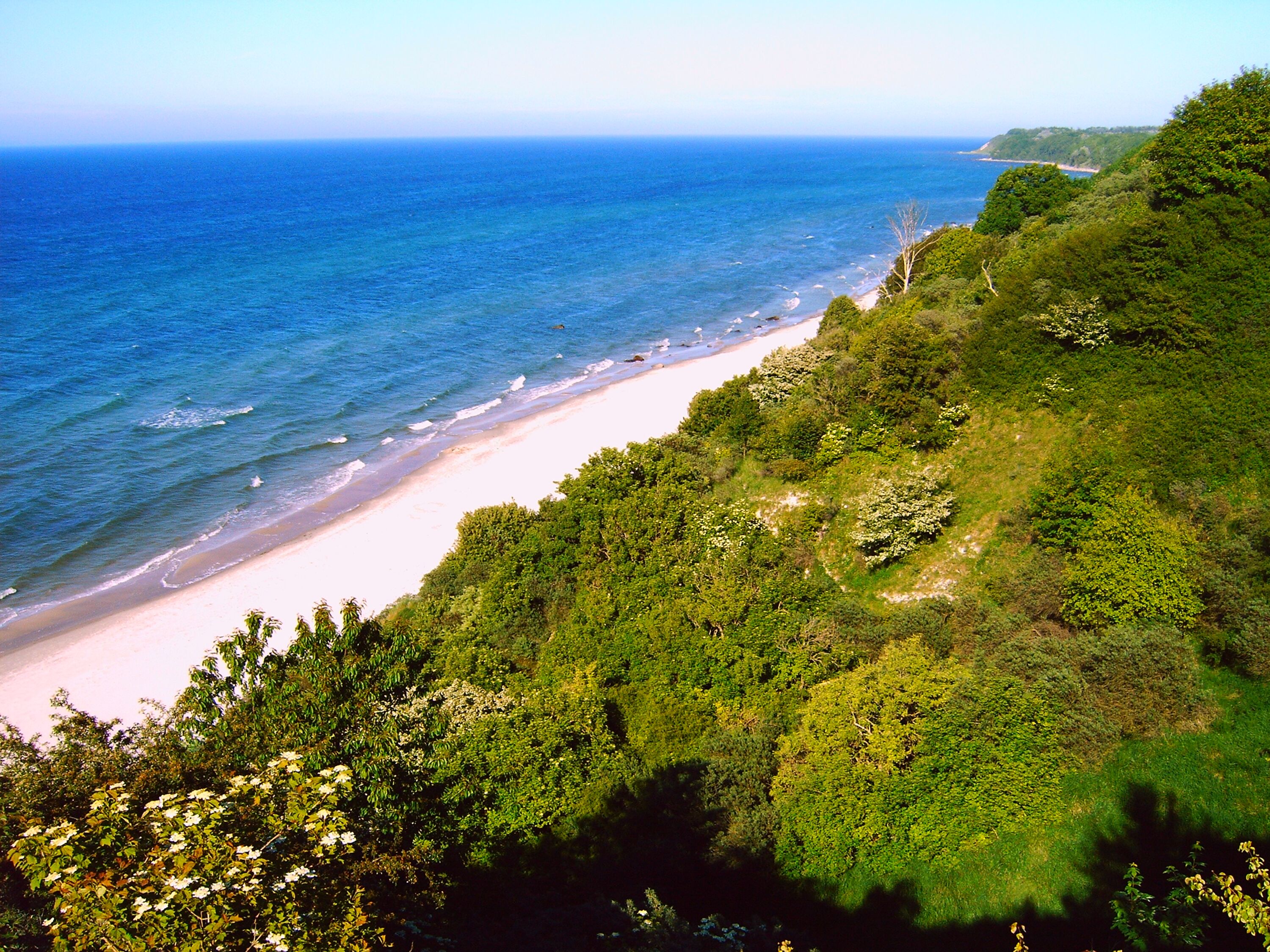 Strand vor Ort