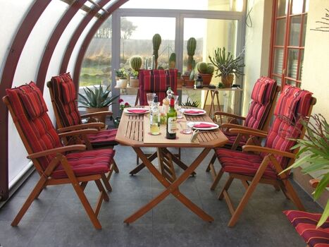 Der Wintergqarten kann mit genutzt werden