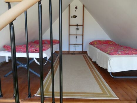 Zwei zusätzliche Schlafplätze auf der Galerie