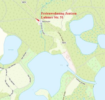 Umgebungskarte Ausschnitt ab Hof