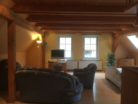 Wohn- und Schlafzimmer FeWo Amar