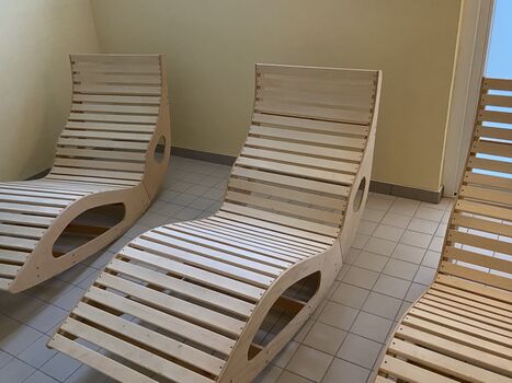 Ruheraum in der Sauna