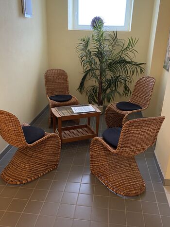 Ruheraum in der Saune