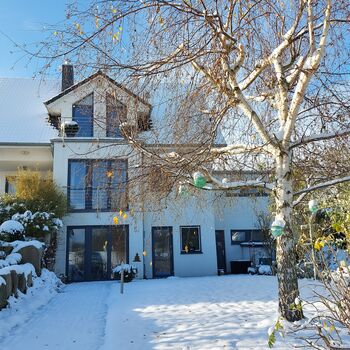 auch im Winter einen Besuch wert ( mit Kamin )