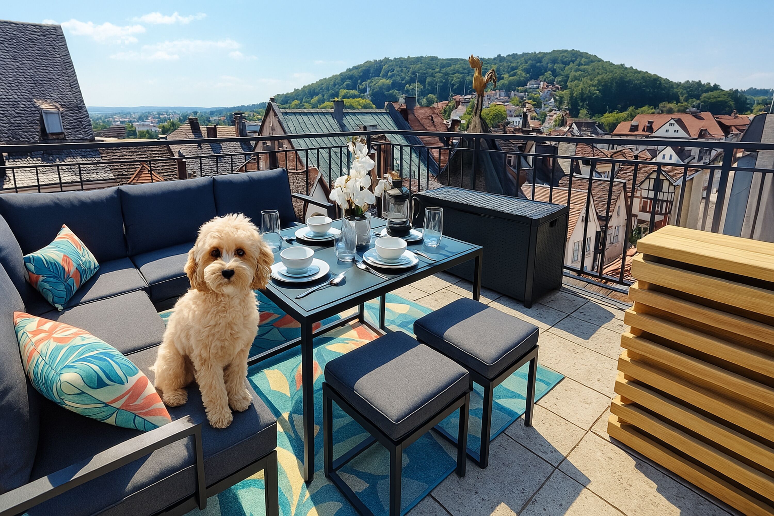 Dachterrasse