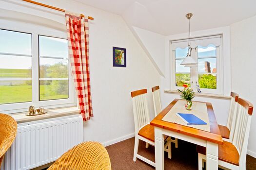 Wohnzimmer FeWo Hooge