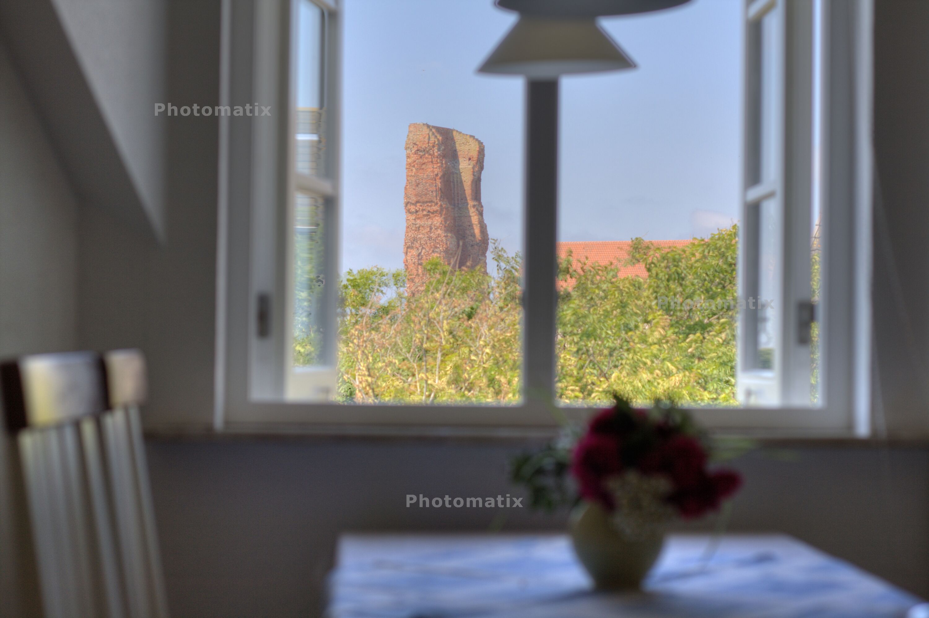 Ausblick FeWo Hooge