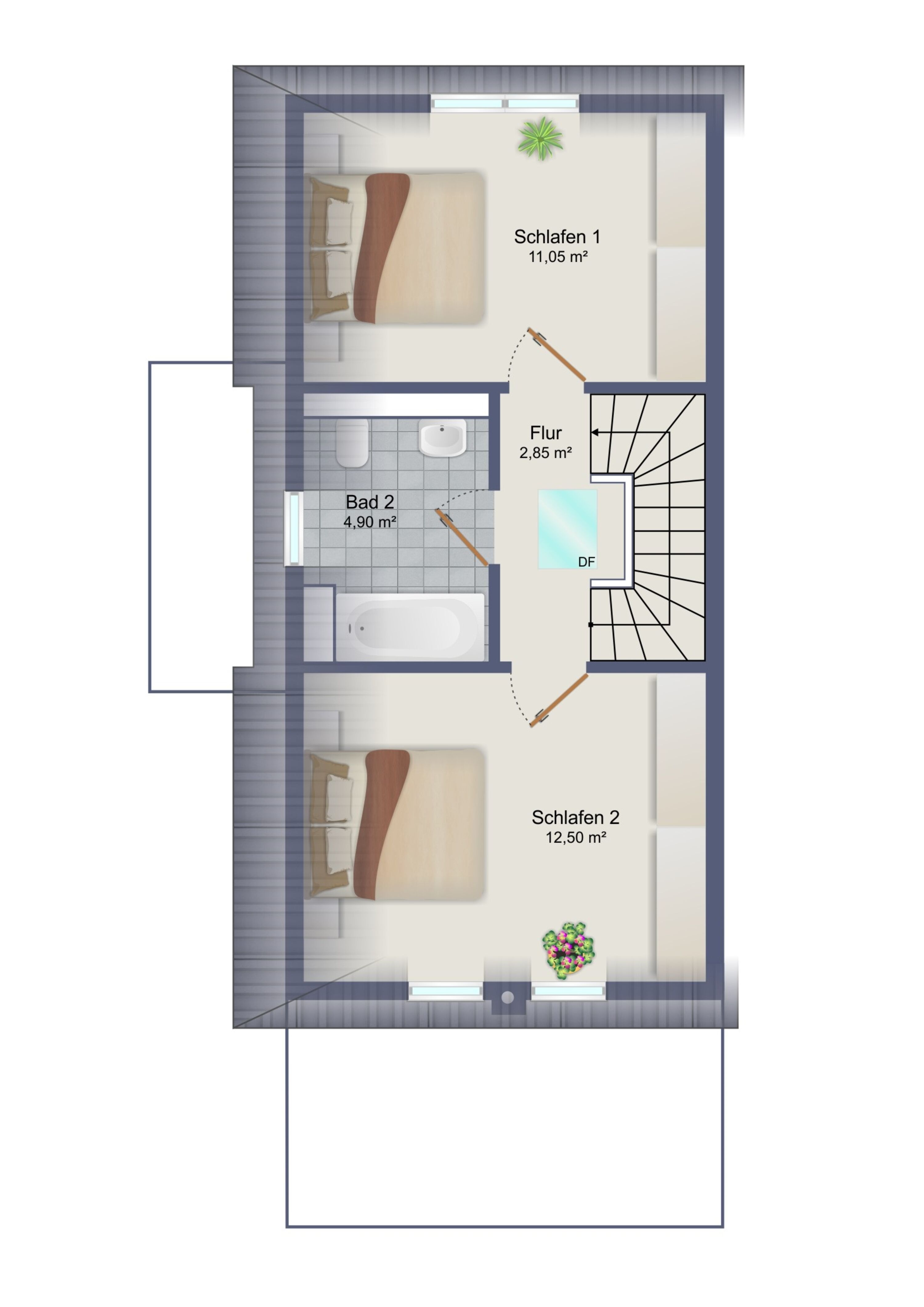 Grundriss DG