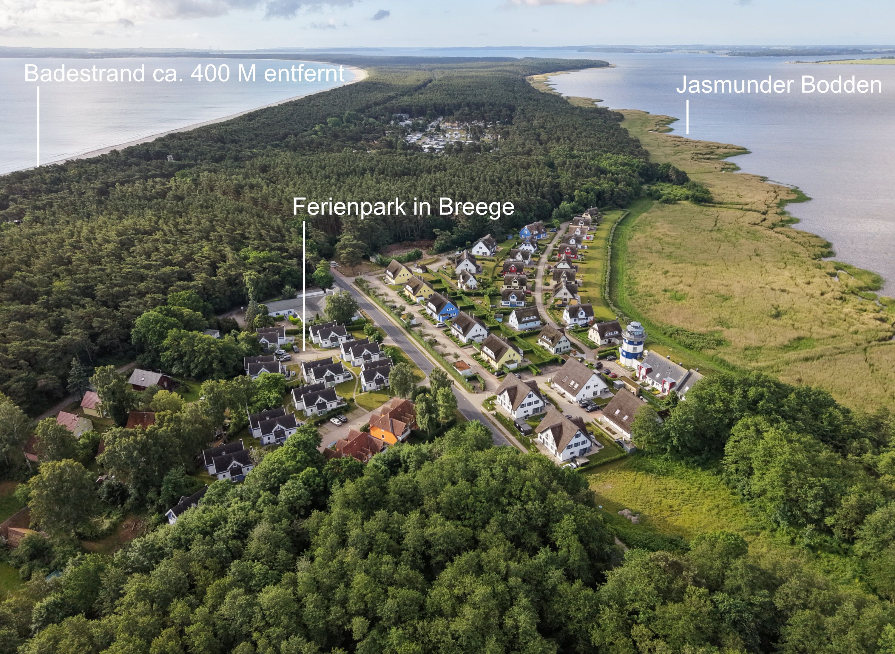 Traumlage zwischen Ostsee und Bodden