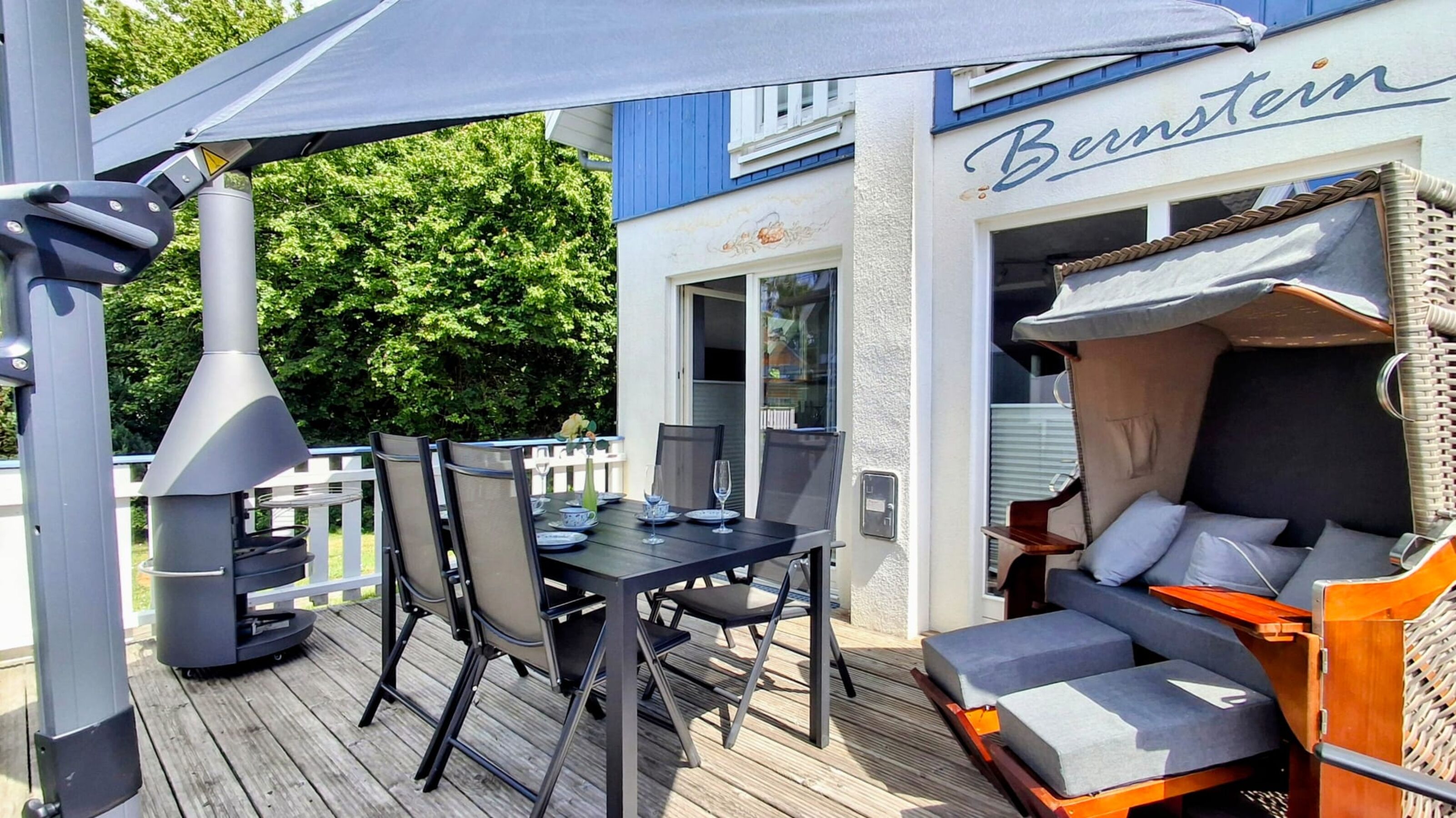 Terrasse Ferienhaus