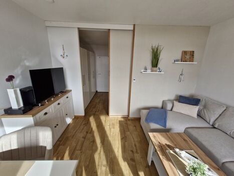 Schiebetür zum Schlafzimmer