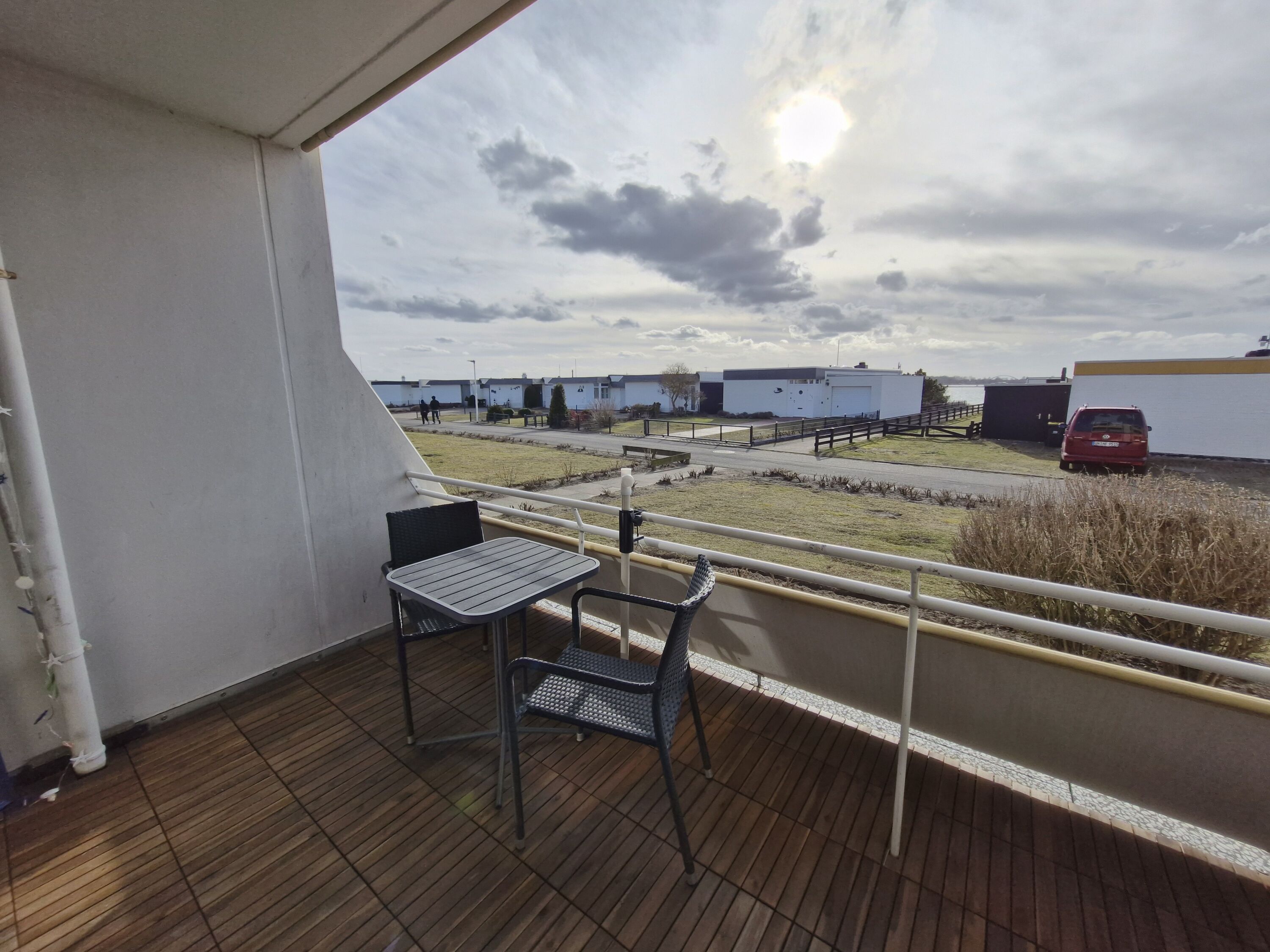 Terrasse mit Wasserblick