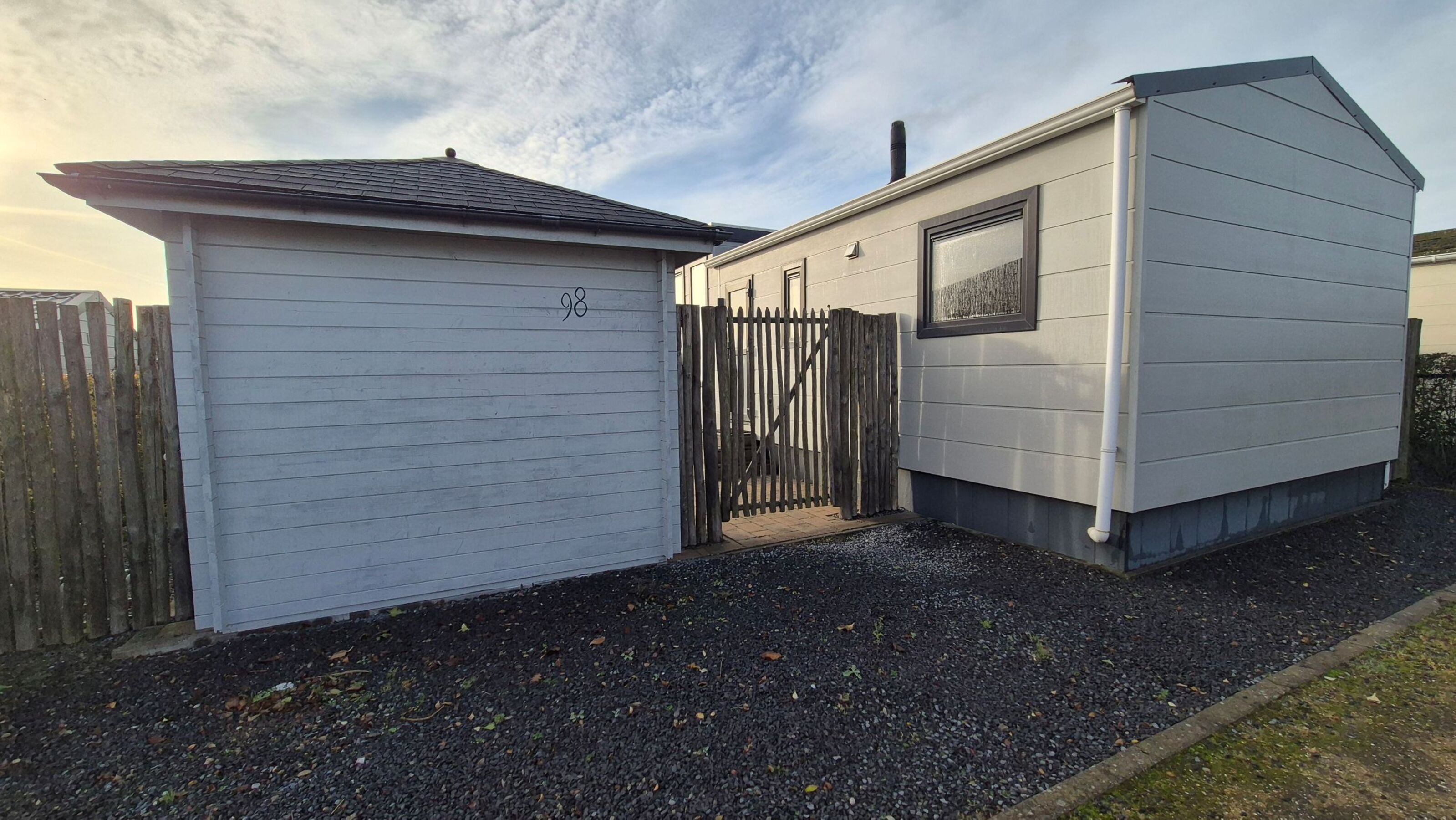 Parkplatz am Chalet