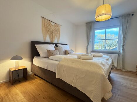 Schlafzimmer mit Aussicht