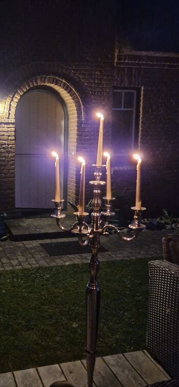 Abendstimmung am Eingang