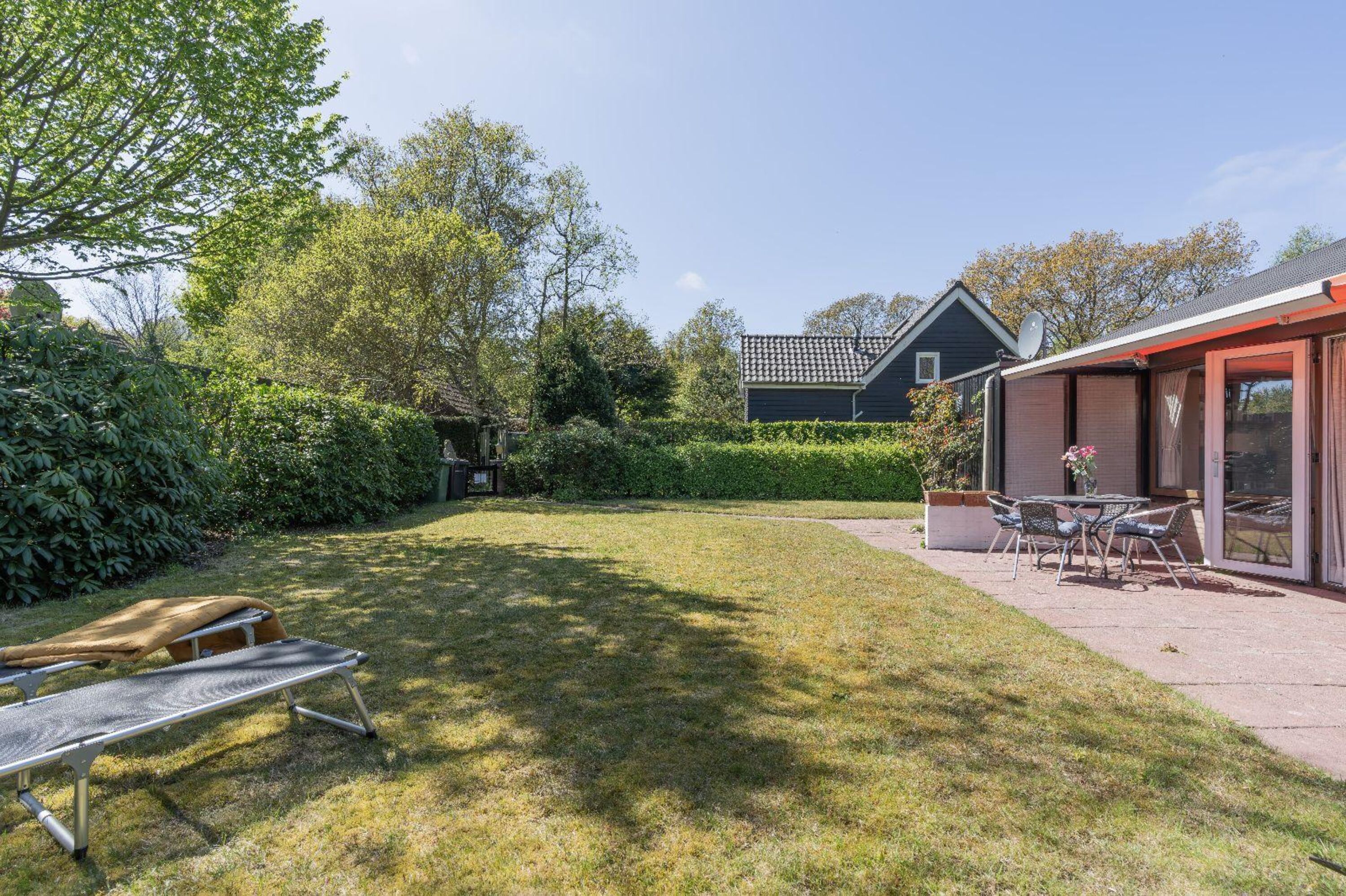 Das Ferienhaus mit sonnigem Garten