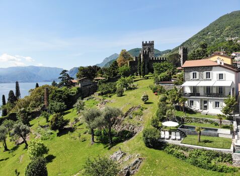 Villa al Castello - Comer See - 5BR - mit Garten und Pool