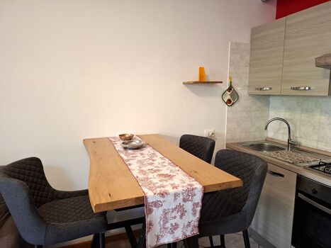 Essbereich und Küche