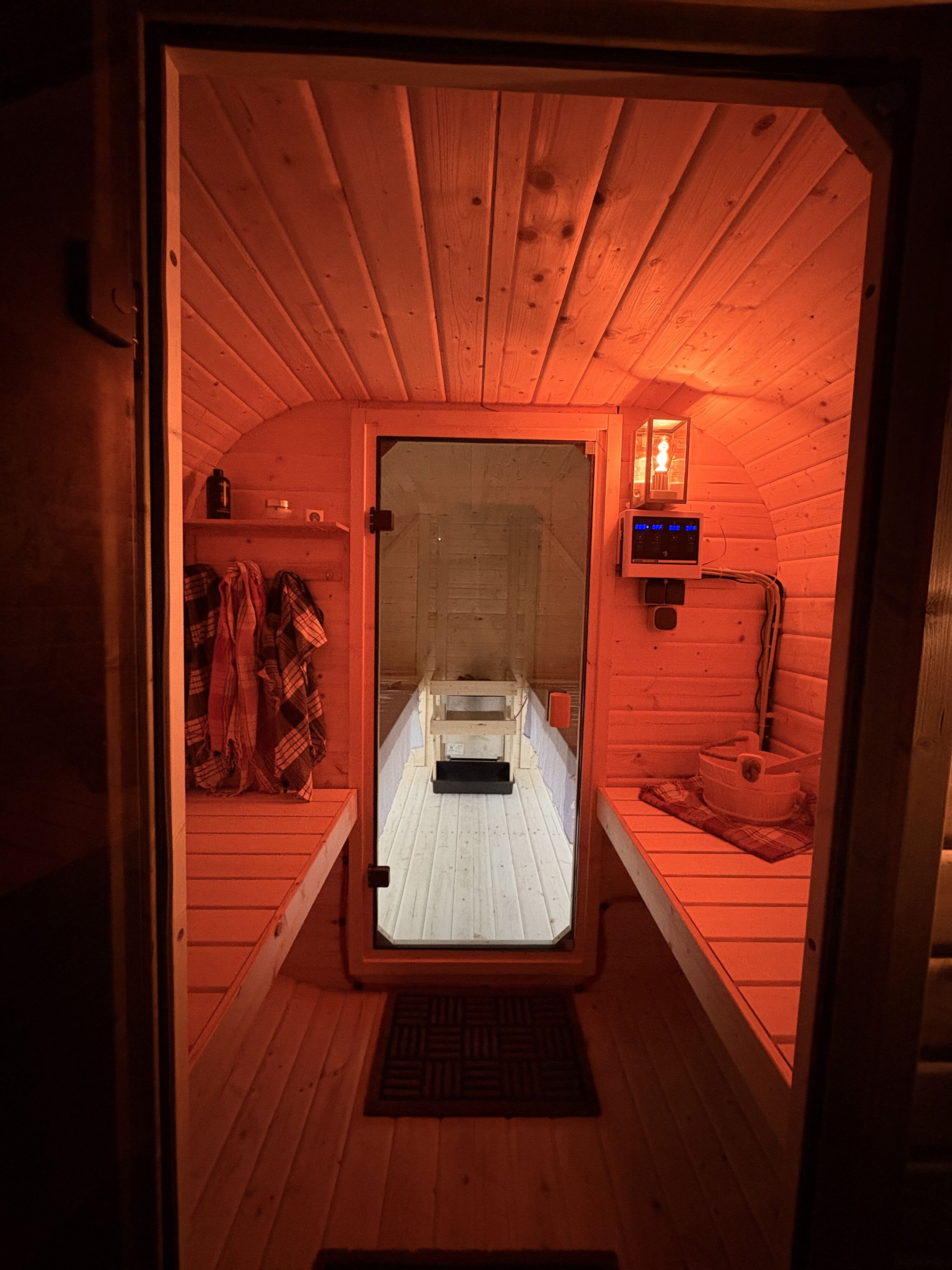 Finnische Sauna