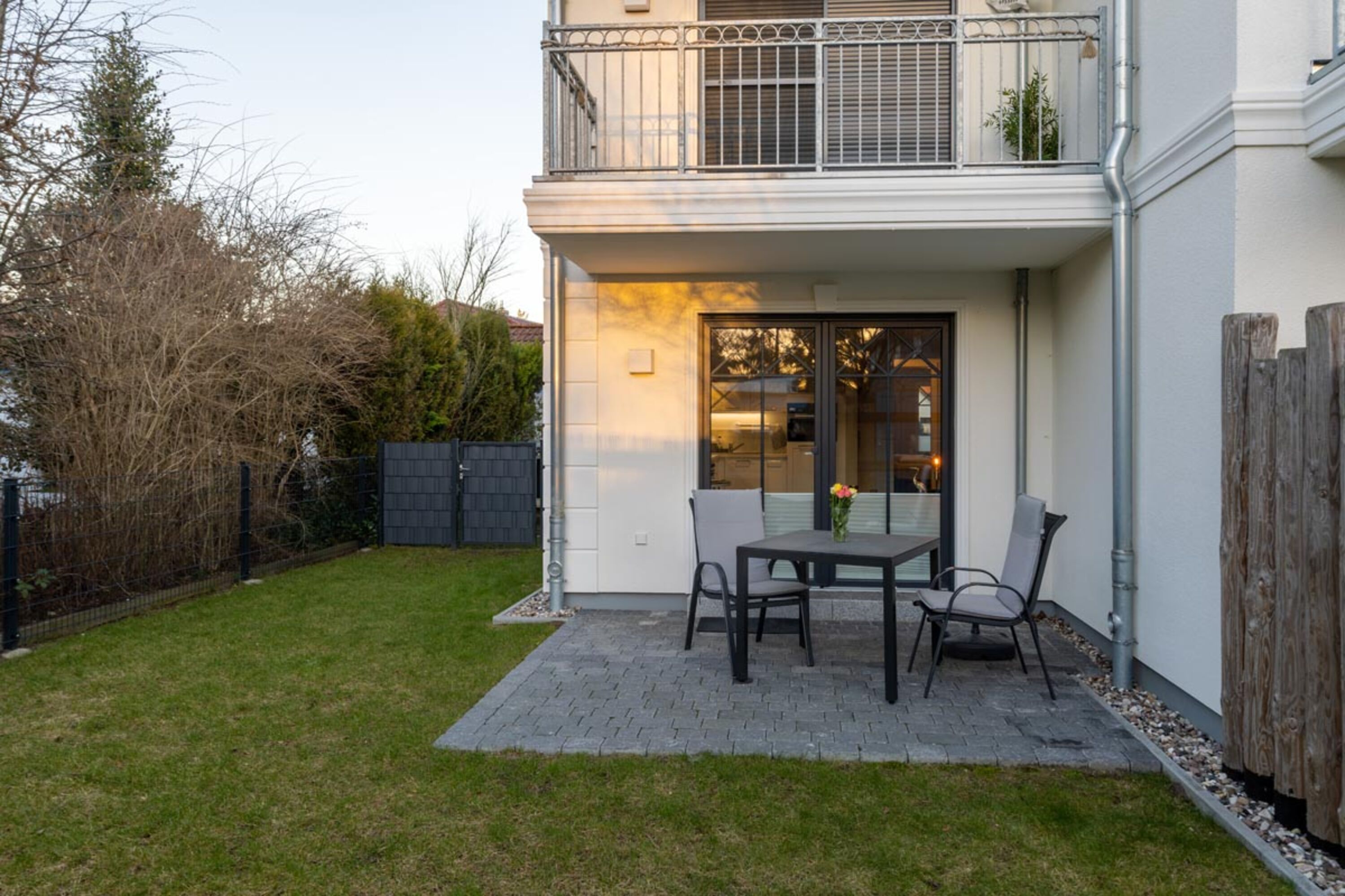 Terrasse und Garten