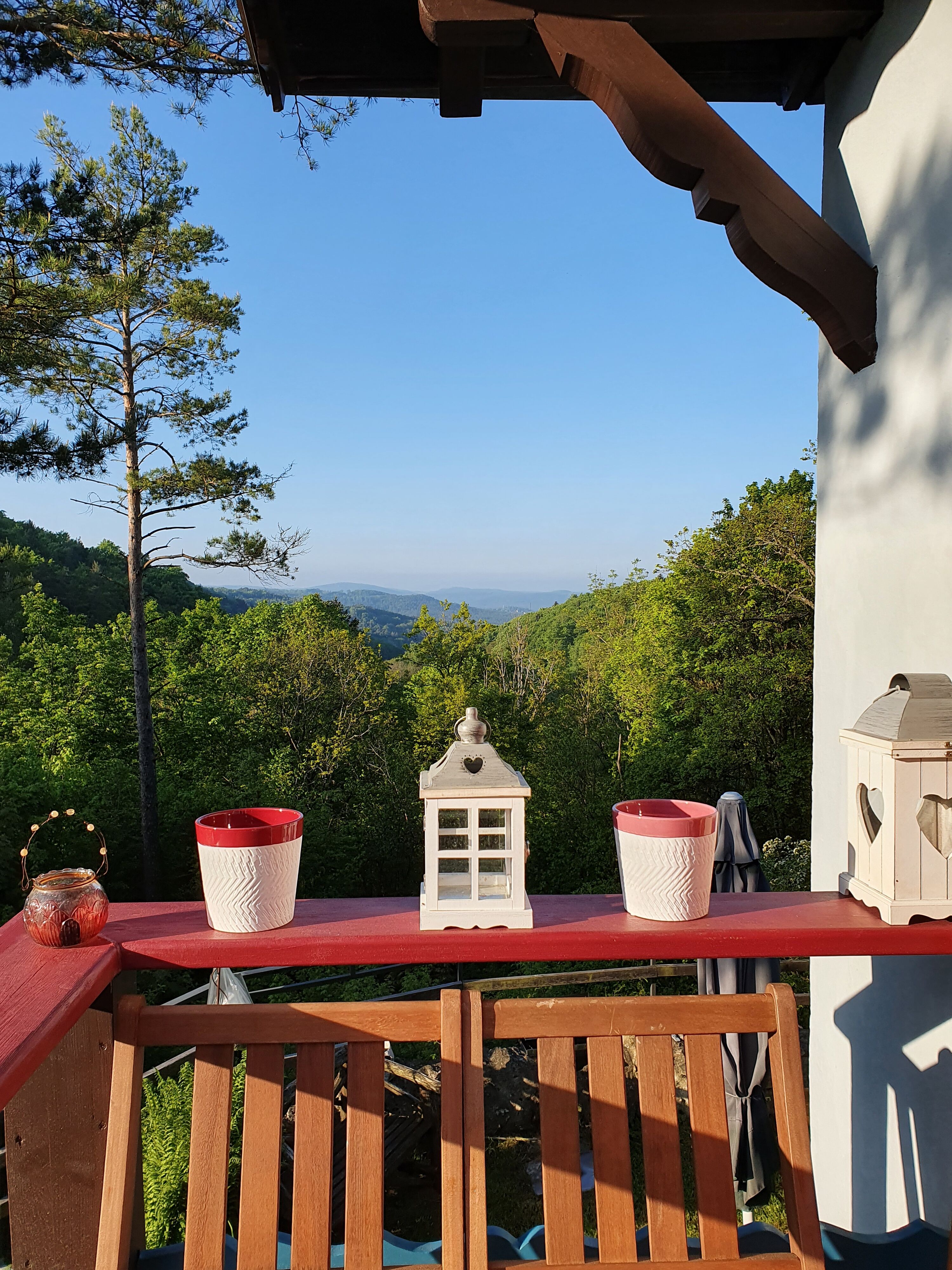 Aussicht vom Eingangsbereich