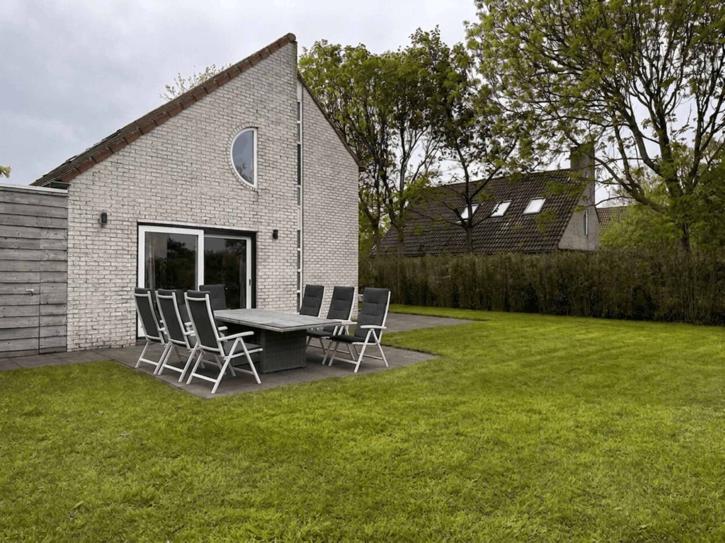 Ferienhaus Villa Relax Ooghduyne Garten