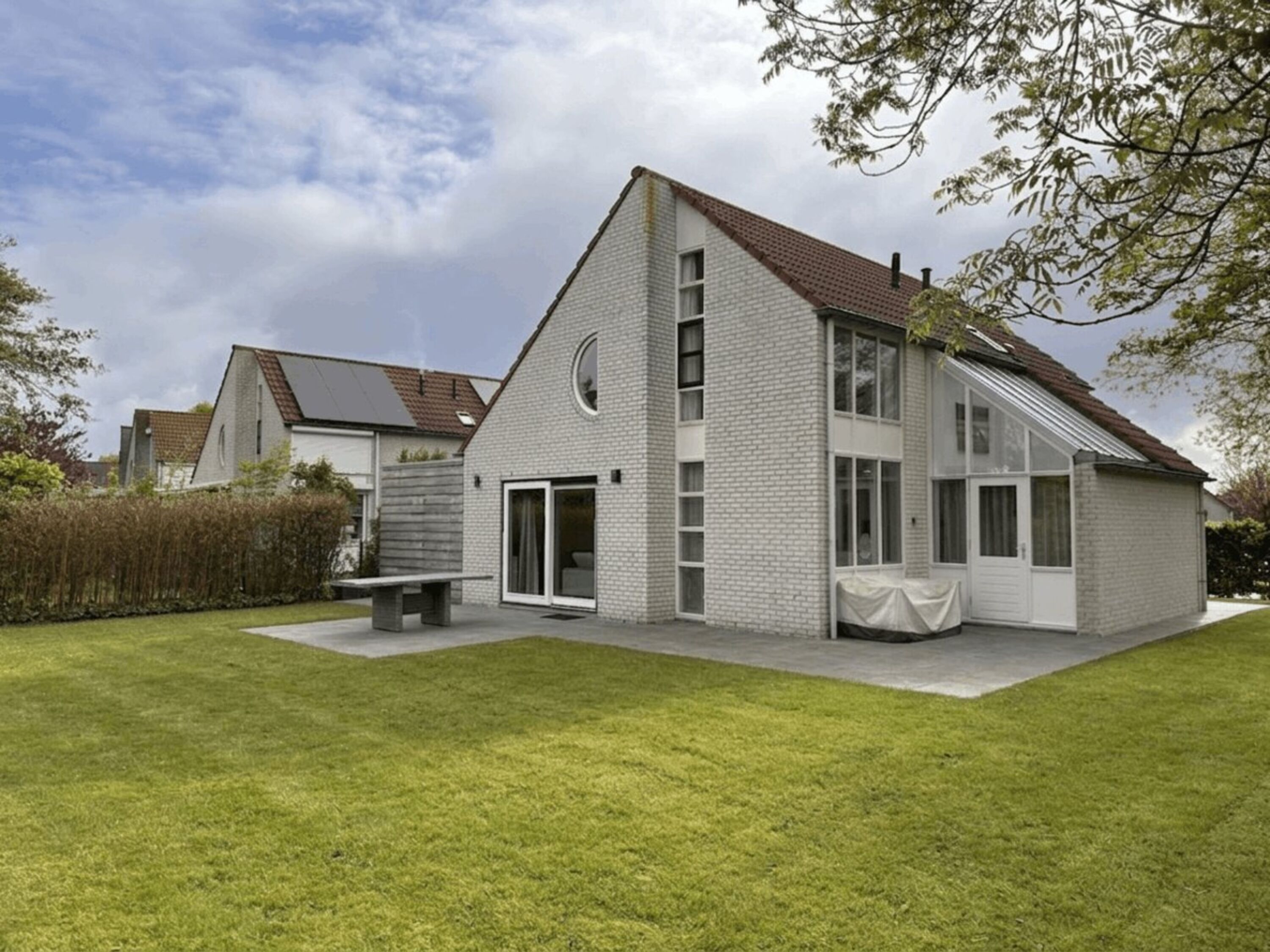 Ferienhaus Villa Relax Ooghduyne Garten
