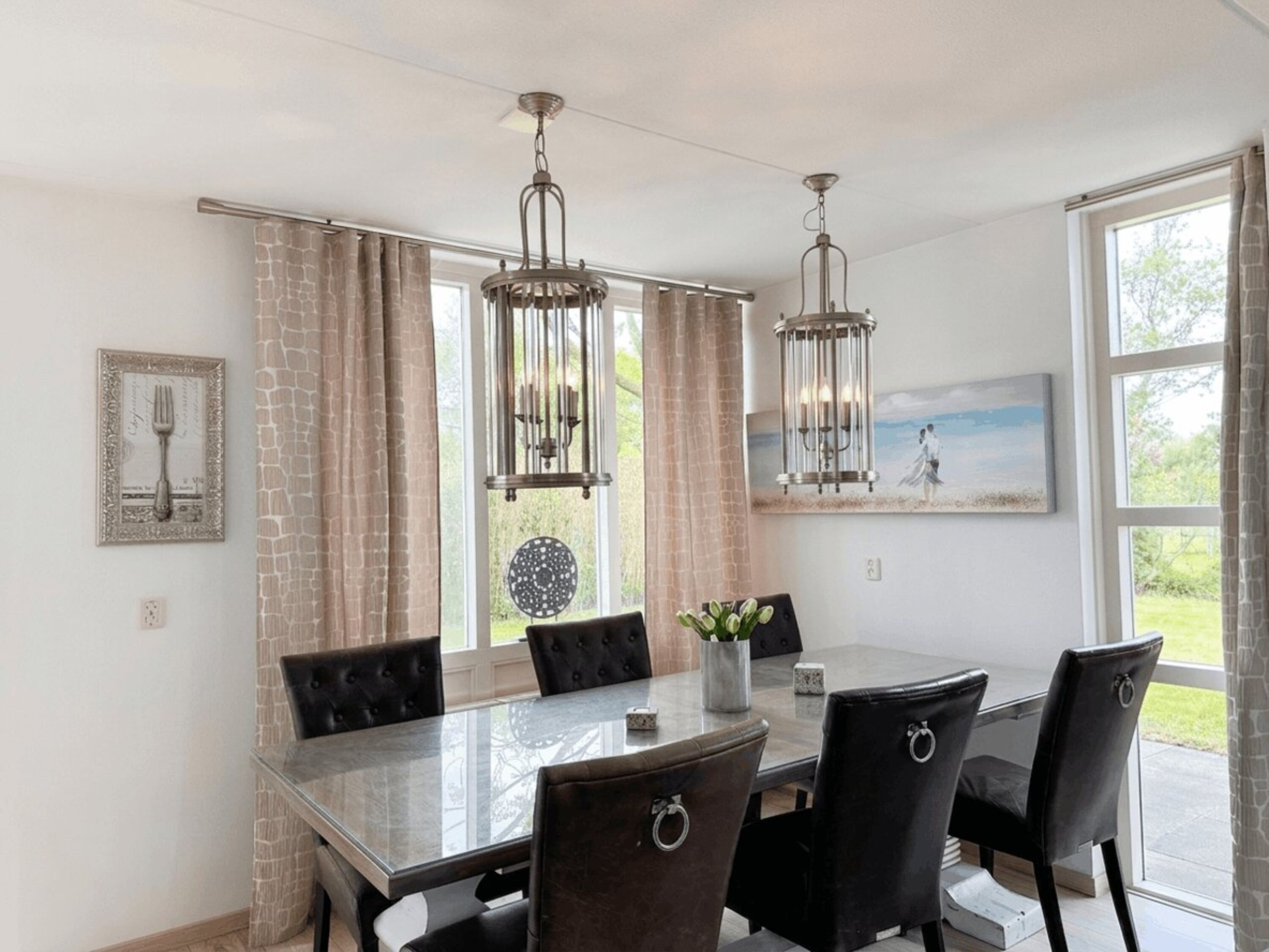 Ferienhaus Villa Relax Ooghduyne mit großem Esstisch