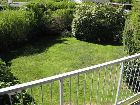 Eingezäunter Garten