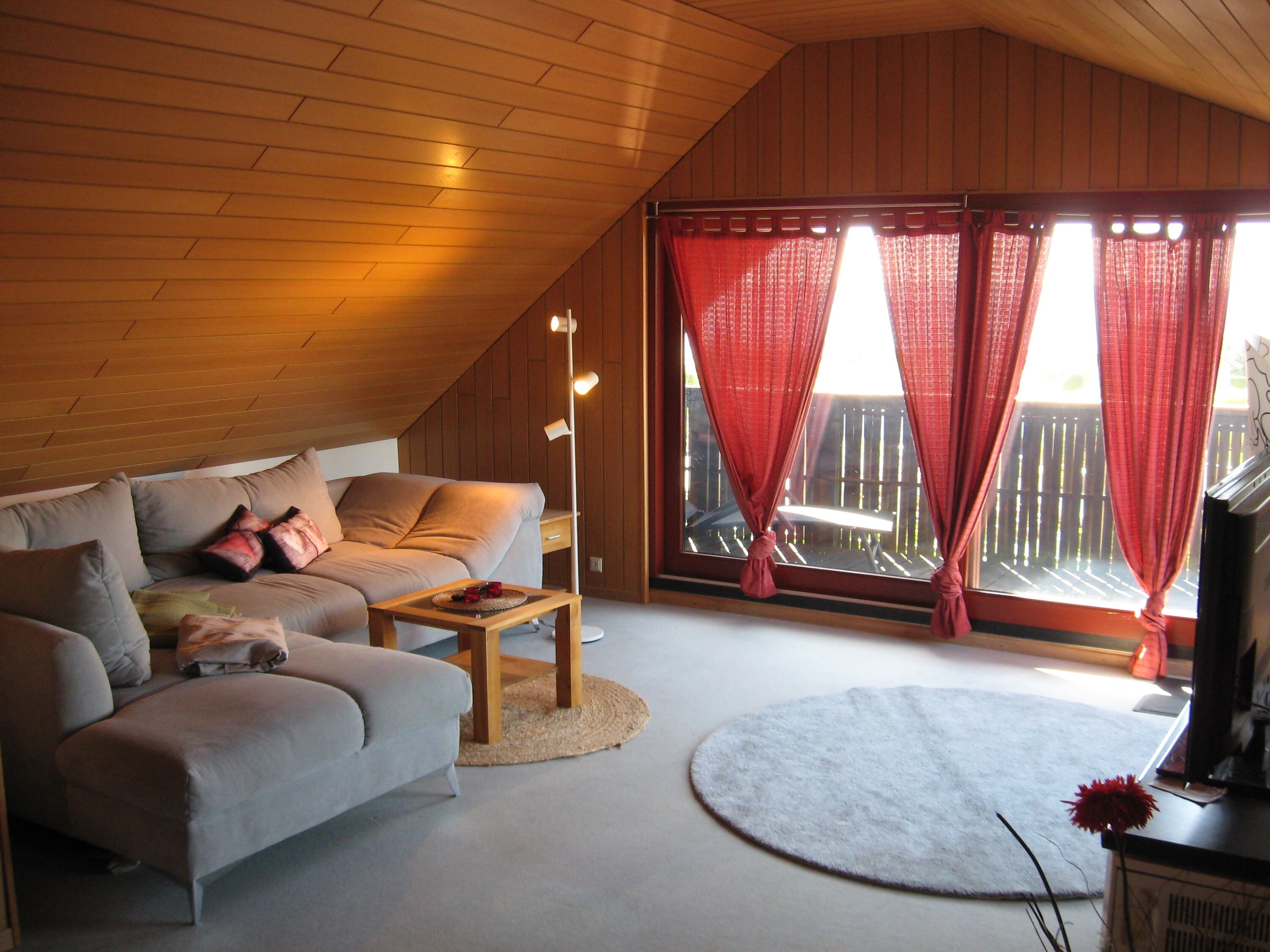 Zweites Wohnzimmer im Dachgeschoss