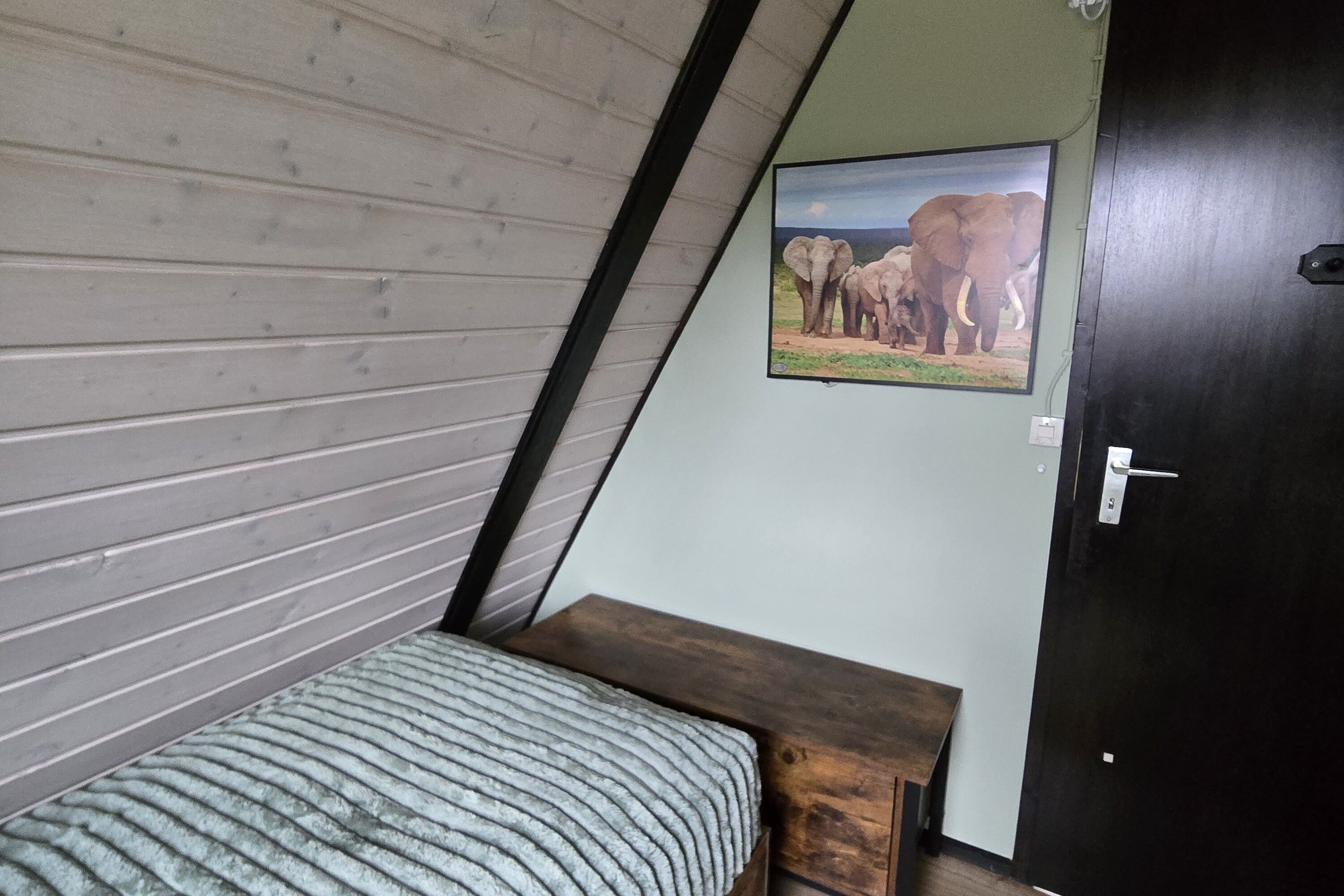 Schlafzimmer 1 mit Bildheizung