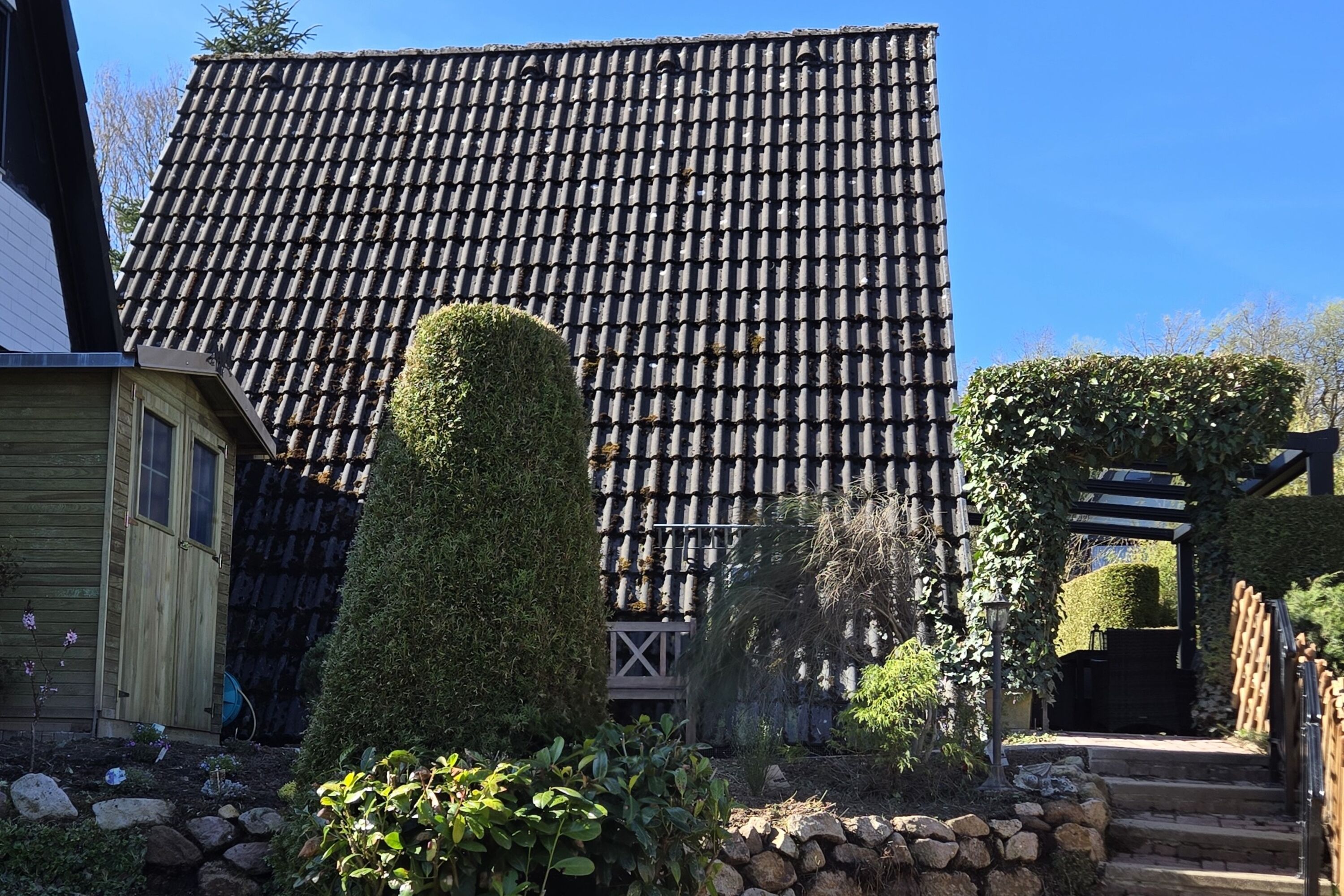 Eingang zum Haus