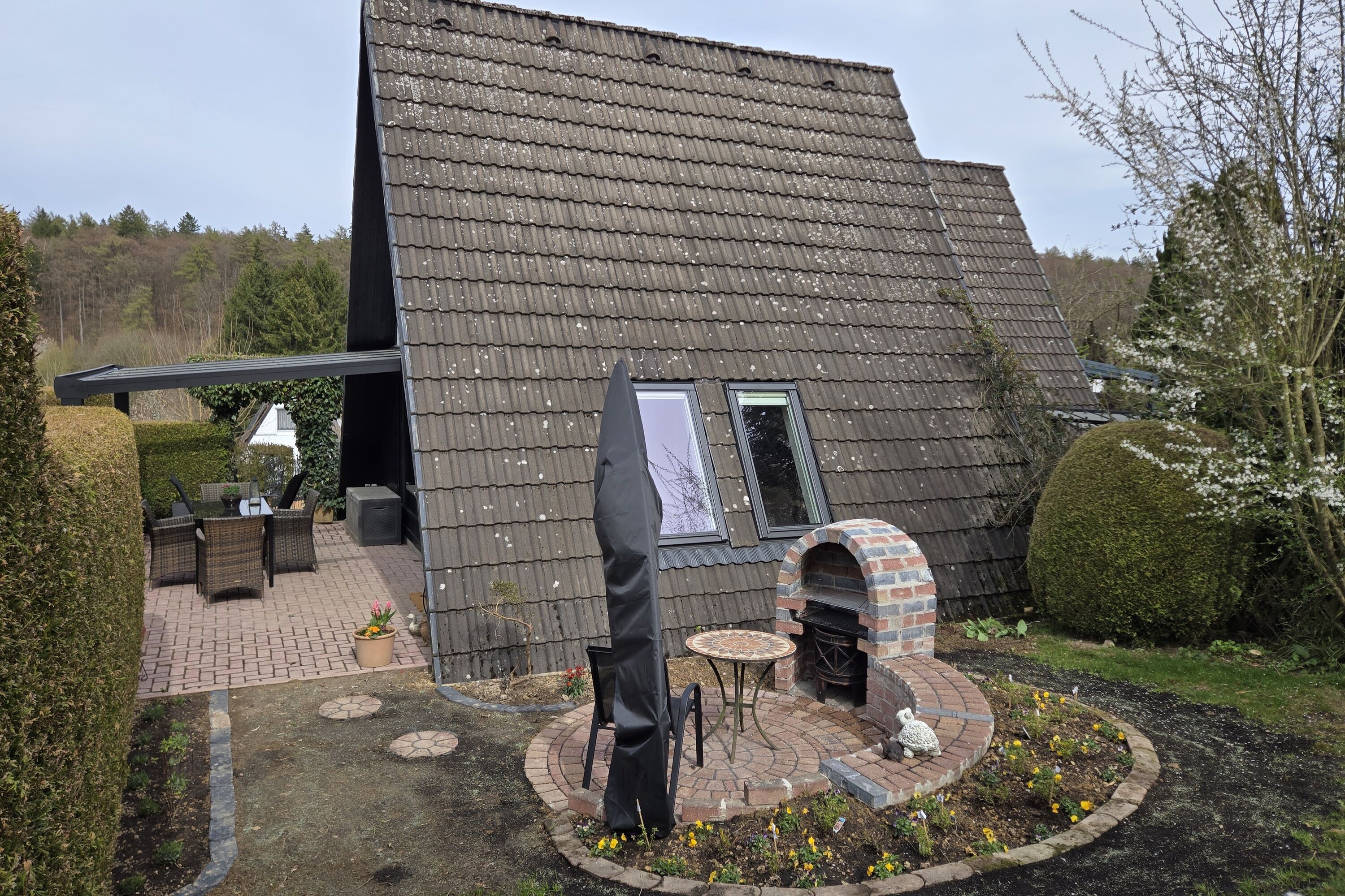 Grillplatz von oben