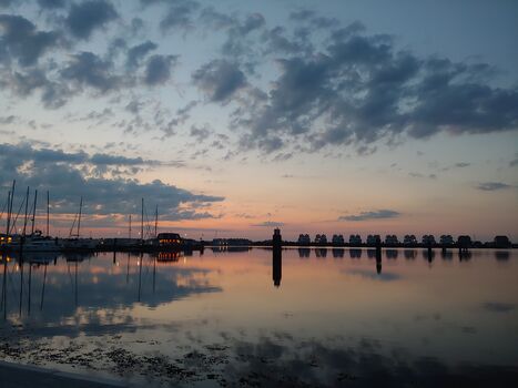 Abendstimmung im Ostseeresort Olpenitz