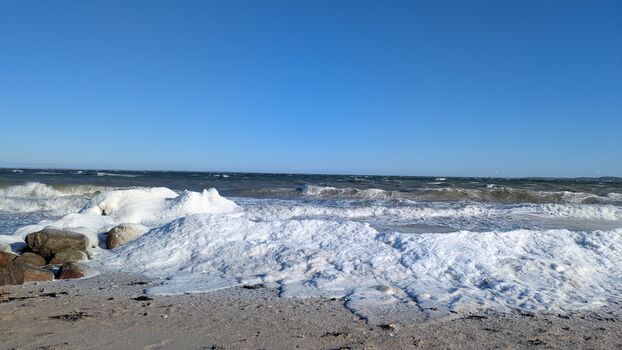 Winter an der Ostsee