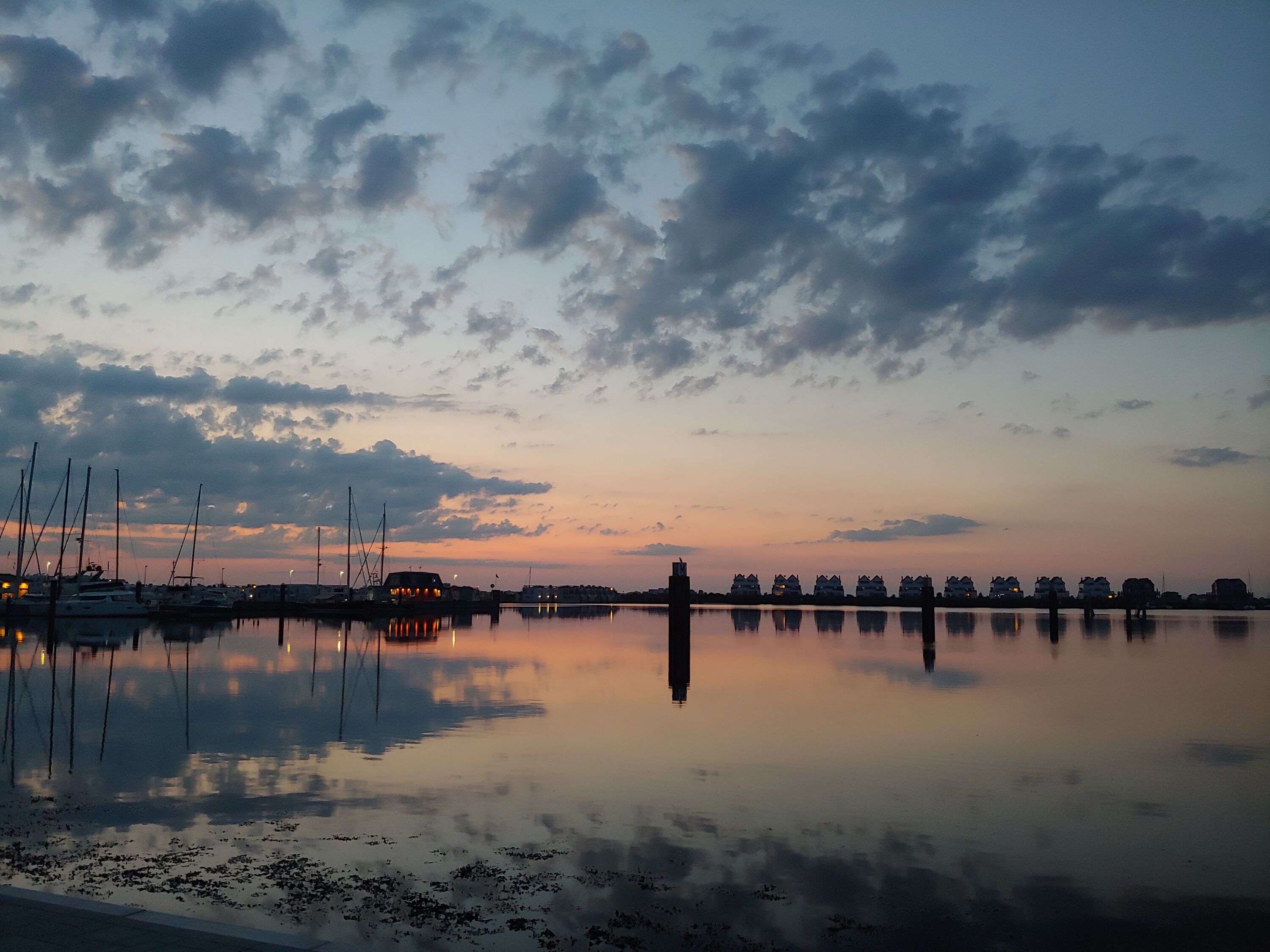 Abendstimmung im Ostseeresort Olpenitz