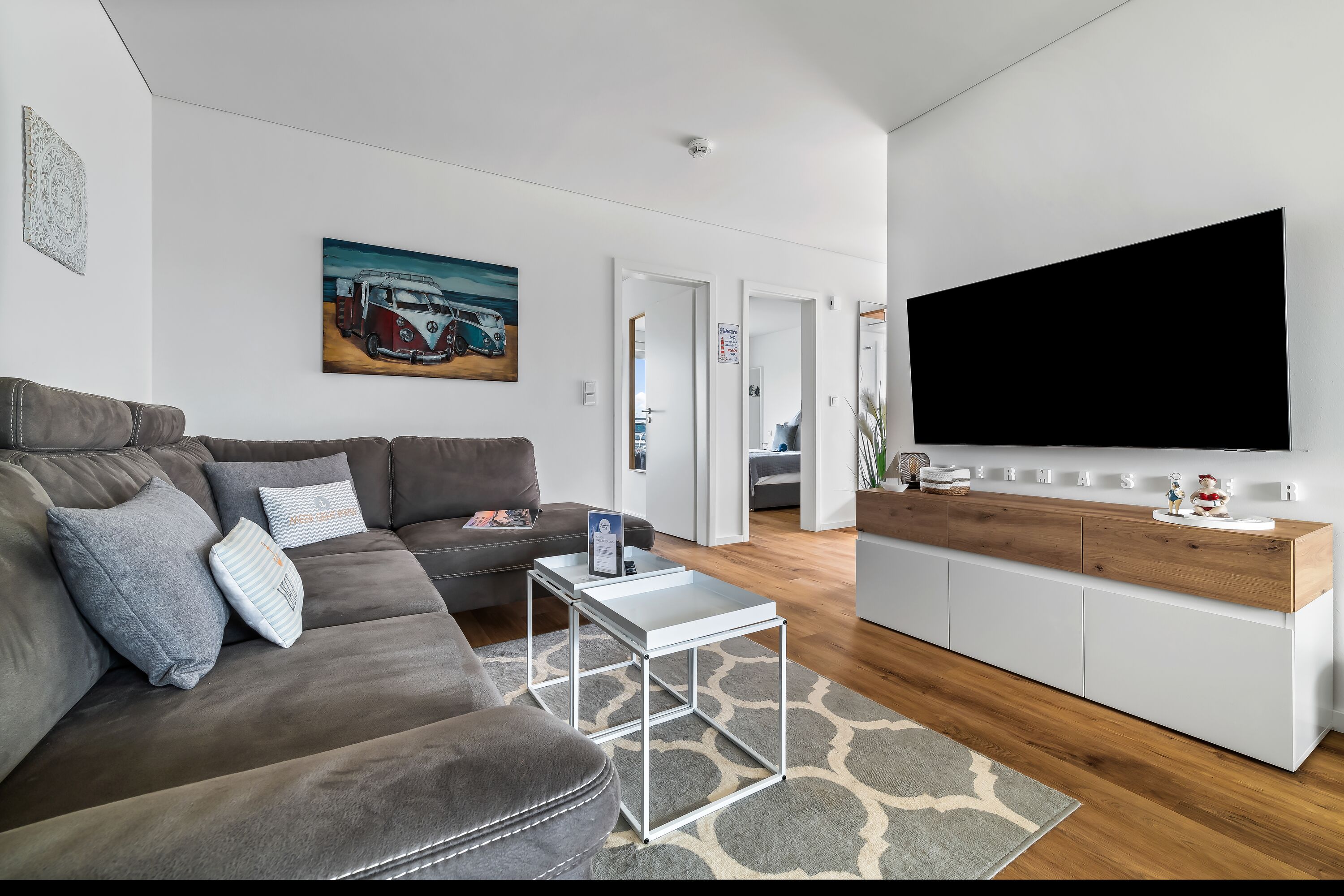 Sofaecke, smart TV mit Streaming Diensten