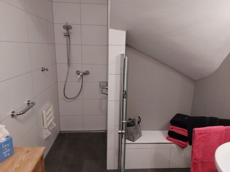 Badezimmer (Dusche barrierefrei)