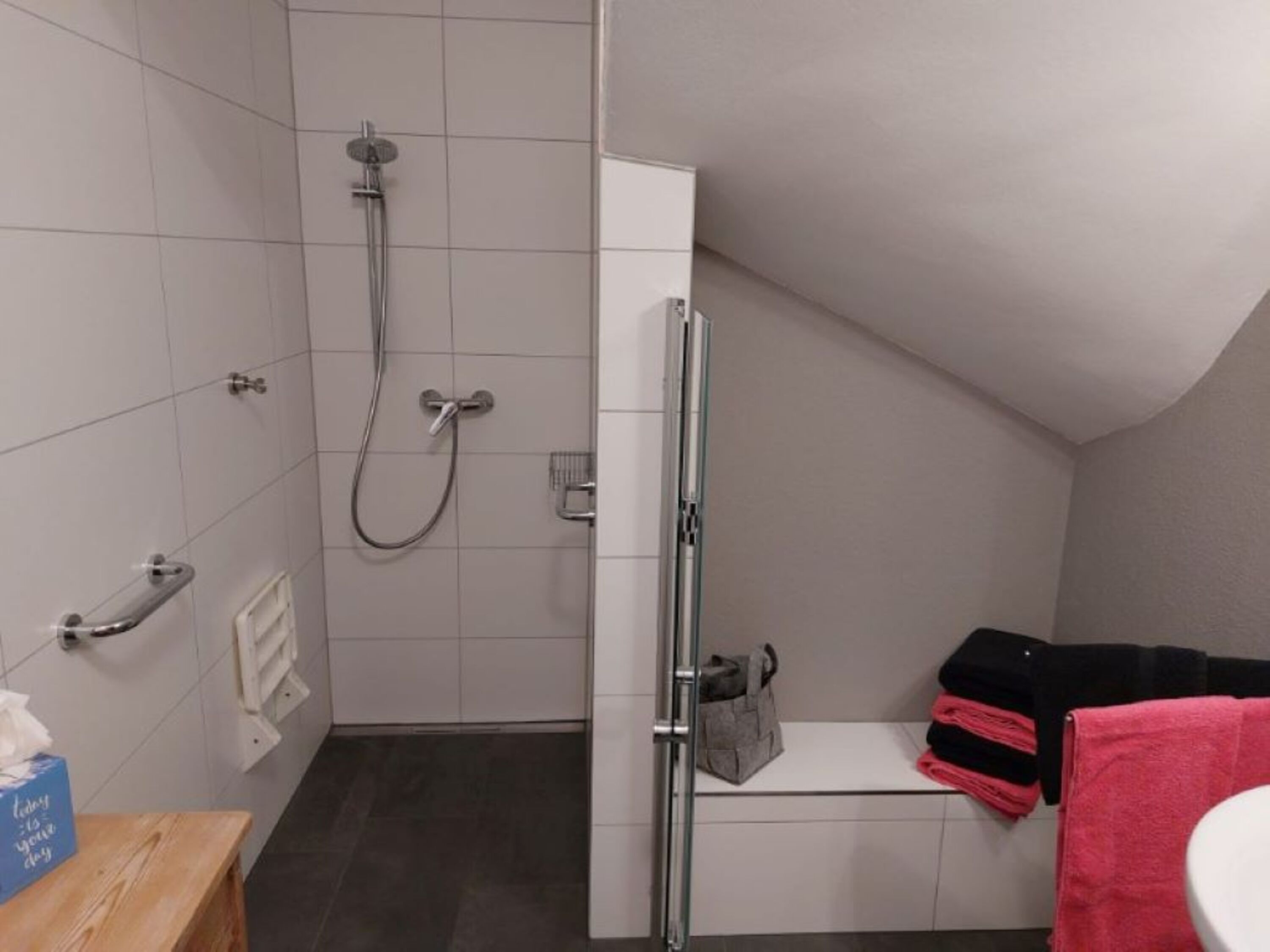 Badezimmer (Dusche barrierefrei)